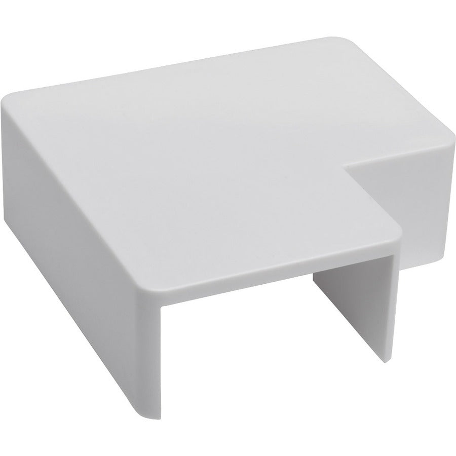 Tripp Lite Raceway L Connector for Cable Wiring Duct 20 Pack White TAA - Cable Raceway Joiner - ABS Plastic - N080-C25-L-WH