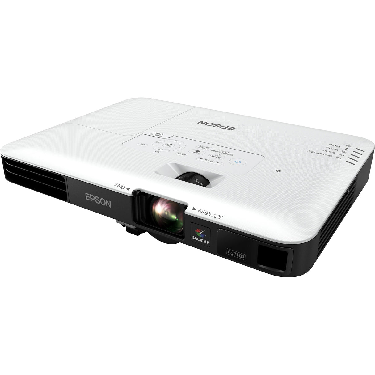 Epson PowerLite 1795F LCD Projector - 16:9 - 1920 x 1080 - Rear, Ceiling, Front - 1080p - 4000 Hour Normal Mode - 7000 Hour Economy Mode - Full HD - 10,000:1 - 3200 lm - HDMI - USB - Wireless LAN - V11H796020