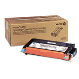XEROX  High-Yield Toner, 5,900 Page-Yield, Cyan - 106R01392