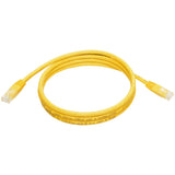 Tripp Lite 5ft Cat6 Gigabit Molded Patch Cable RJ45 M/M 550MHz 24AWG Yellow - Category 6 for Network Device, Router, Modem, Blu-ray Player, Printer, Computer - 128 MB/s - Patch Cable - 5 ft - 1 x RJ-4...  - N200-005-YW