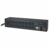 APC by Schneider Electric Rack PDU, Metered, 2U, 30A, 120V, (16) 5-20 - Metered - NEMA L5-30P - 16 x NEMA 5-20R - 120 V AC - 2U - Rack-mountable - AP7802B