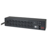 APC by Schneider Electric Rack PDU, Metered, 2U, 30A, 120V, (16) 5-20 - Metered - NEMA L5-30P - 16 x NEMA 5-20R - 120 V AC - 2U - Rack-mountable - AP7802B