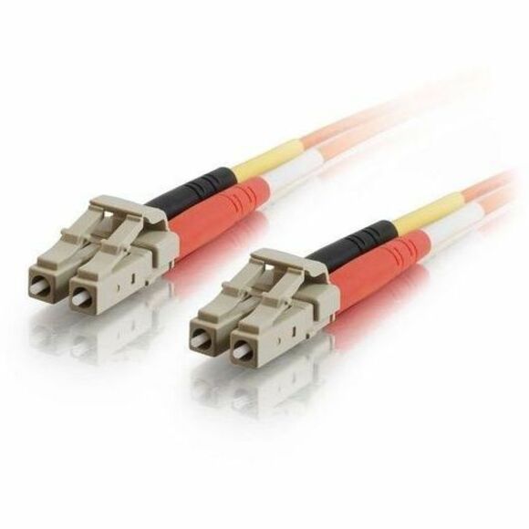 C2G 2m LC-LC 50/125 Duplex Multimode OM2 Fiber Cable - Orange - 6ft - 2m LC-LC 50/125 Duplex Multimode OM2 Fiber Cable - Orange - 6ft - 33028