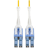 Tripp Lite 1M Duplex SMF Singlemode 9/125 Uniboot Fiber Optic Patch Cable LC/LC 3' - Fiber Optic for Patch Panel, Switch, Network Device - 1.25 GB/s - Patch Cable - 3.28 ft - 2 x LC Male Network - 2 x...  - N370-01M-T