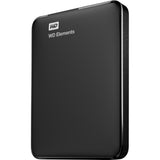 1TB WD Elements&trade; USB 3.0 high-capacity portable hard drive for Windows - USB 3.0 - 2 Year Warranty - Retail - WDBUZG0010BBK-WESN