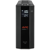 APC by Schneider Electric Back UPS Pro BX1350M, Compact Tower, 1350VA, AVR, LCD, 120V - Tower - 16 Hour Recharge - 2 Minute Stand-by - 120 V AC Input - 120 V AC Output - 10 x NEMA 5-15R - BX1350M