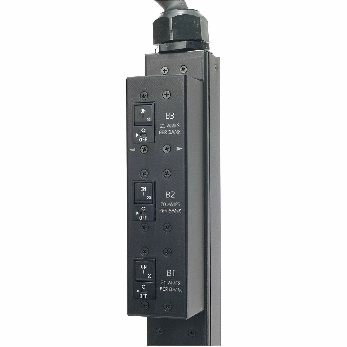 APC by Schneider Electric Rack PDU, Switched, Zero U,12.5kW,208V,(21)C13&(3)C19; 10' Cord - Switched - CS8365 - 3 x IEC 60320 C19, 21 x IEC 60320 C13 - 230 V AC - 12.50 kW - 0U - Rack-mountable - AP7998B