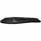 Adesso Tru-Form Ergonomic Touchpad Keyboard - Cable Connectivity - USB Interface - 104 Key Play/Pause, Previous Track, Next Track, Volume Down, Volume Up, Mute, Eject, Home, Back, Forward, Refresh, .....  - AKB-450UB