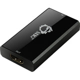 SIIG HDMI 2.0 Repeater - 4Kx2K 60Hz - 3840 × 2160 - 98.43 ft Maximum Operating Distance - 1 x HDMI In - 1 x HDMI Out - USB - ABS Plastic - CE-H22J14-S1