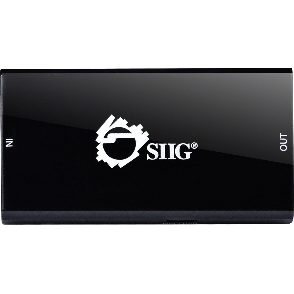 SIIG HDMI 2.0 Repeater - 4Kx2K 60Hz - 3840 × 2160 - 98.43 ft Maximum Operating Distance - 1 x HDMI In - 1 x HDMI Out - USB - ABS Plastic - CE-H22J14-S1