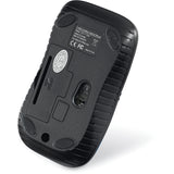 Verbatim Wireless Notebook Optical Mouse, Commuter Series - Matte Blue - Optical - Wireless - Radio Frequency - Matte Blue - 1 Pack - USB Type A - 1200 dpi - Scroll Wheel - 3 Button(s) - Symmetrical - 99766