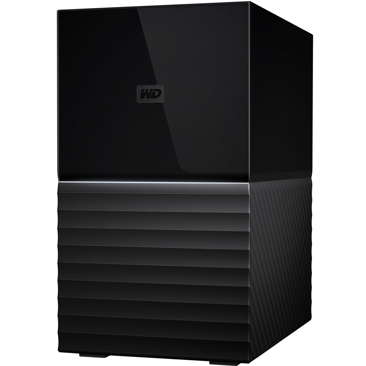 WD 16TB My Book Duo Desktop RAID External Hard Drive - USB 3.1 - 2 x HDD Supported - 20 TB Supported HDD Capacity - 16 TB Installed HDD Capacity - RAID Supported 0, 1, JBOD - 2 x Total Bays - 2 USB Po...  - WDBFBE0160JBK-NESN