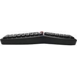 Adesso Tru-Form Media 3150 - 2.4 GHz Wireless Ergo Trackball Keyboard - Wireless Connectivity - RF - 30 ft - 2.40 GHz - USB 2.0 Interface - 87 Key On/Off Switch, Connect, Play/Pause, Stop, Previous Tr...  - WKB-3150UB