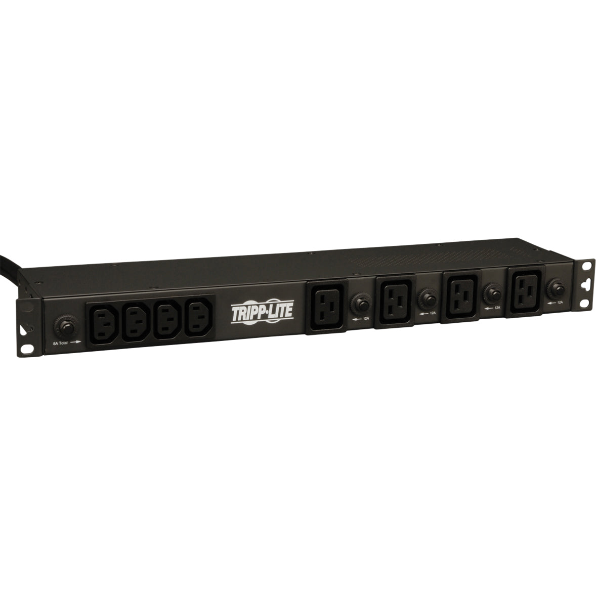 Tripp Lite PDU Single Phase Basic Horizontal 200/240V 5.8kw 16 C13 4 C19 - 20 - 4.99kVA - 1U Rack-mountable, Zero U Vertical Rackmount - PDU1230