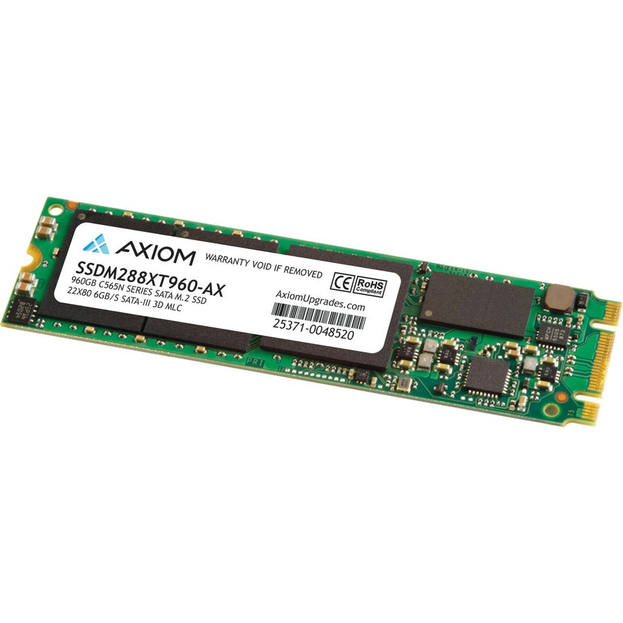 Axiom 960GB C565n Series SATA M.2 22x80 SSD 6Gb/s SATA-III - 565 MB/s Maximum Read Transfer Rate - 3 Year Warranty - SSDM288XT960-AX