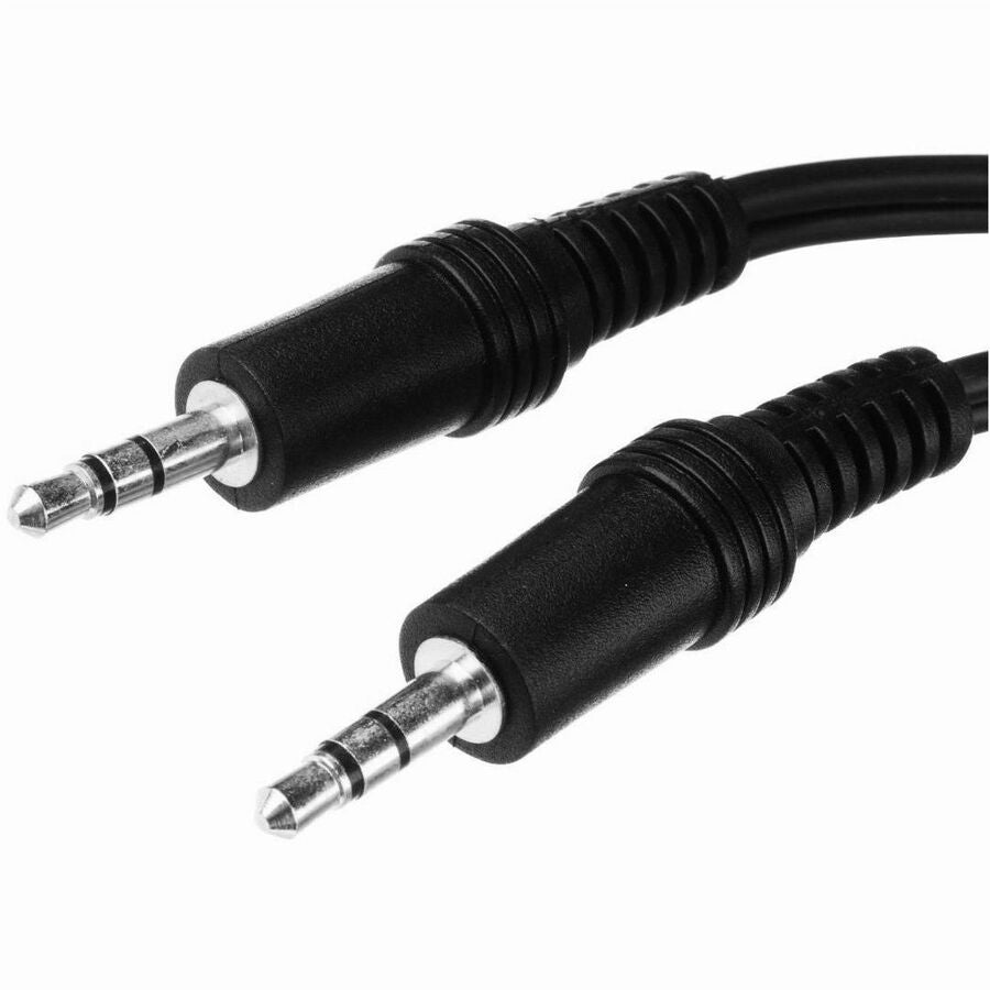 4XEM 15ft 3.5MM Stereo Mini Jack M/M Audio Cable - 15 ft Mini-phone Audio Cable for Audio Device, Speaker, iPod, iPhone, MP3 Player, Home Theater System - First End: 1 x Mini-phone Stereo Audio - Male...  - 4X35MM15