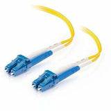 C2G 8m LC-LC 9/125 Duplex Single Mode OS2 Fiber Cable - Yellow - 26ft - 8m LC-LC 9/125 Duplex Single Mode OS2 Fiber Cable - Yellow - 26ft - 08355