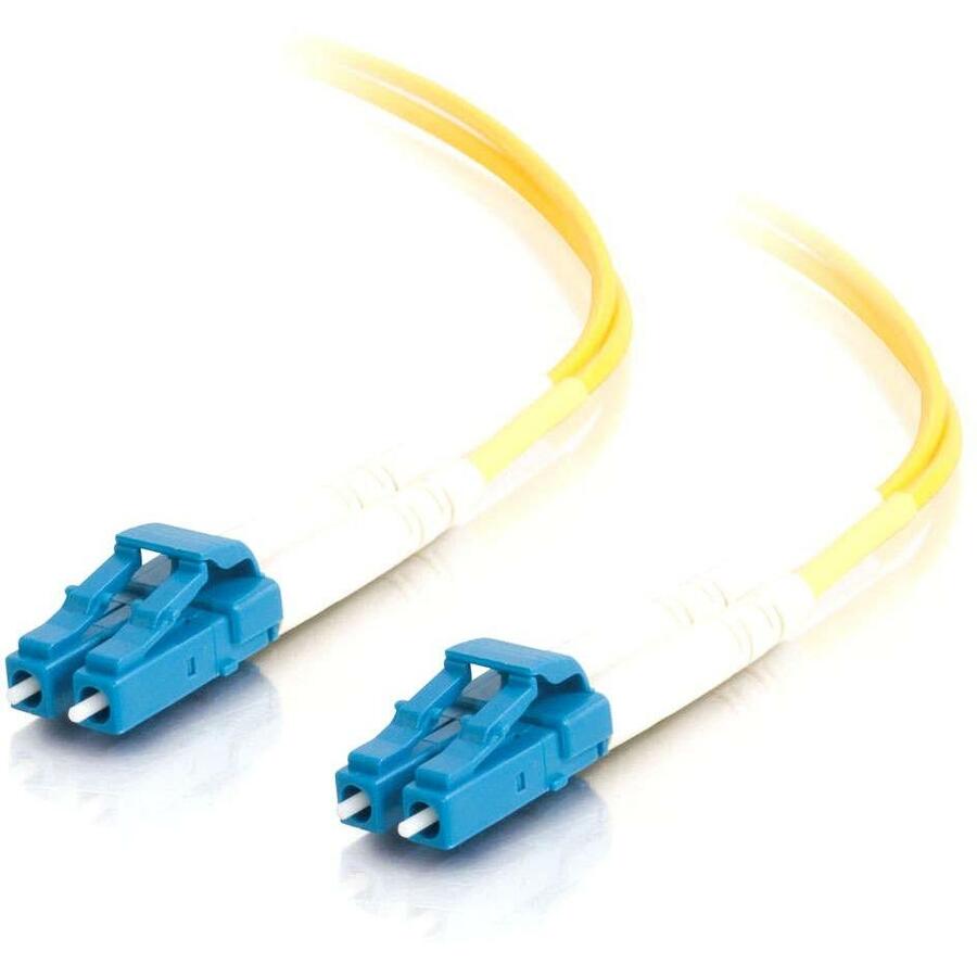 C2G 10m LC-LC 9/125 Duplex Single Mode OS2 Fiber Cable - Yellow - 33ft - 10m LC-LC 9/125 Duplex Single Mode OS2 Fiber Cable - Yellow - 33ft - 25977