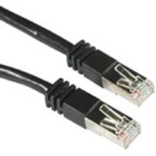C2G-150ft Cat5e Molded Shielded (STP) Network Patch Cable - Black - Category 5e for Network Device - RJ-45 Male - RJ-45 Male - Shielded - 150ft - Black - 28717