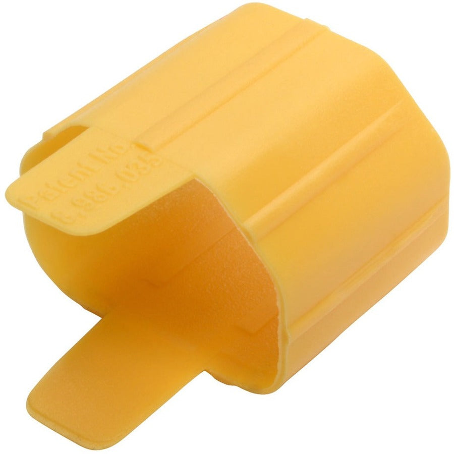 Tripp Lite Plug Lock Inserts for Detachable C13 Power Cord Yellow 100 Pack - PLC14YW
