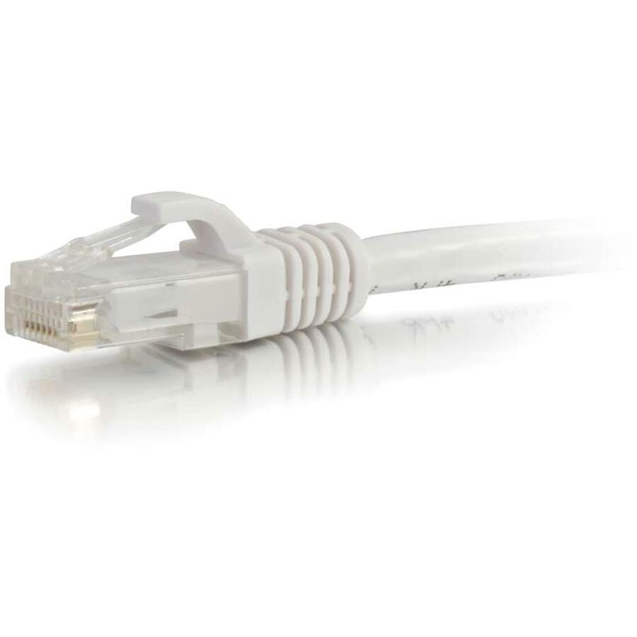 C2G 5ft Cat6 Ethernet Cable - Snagless Unshielded (UTP) - White - Category 6 for Network Device - RJ-45 Male - RJ-45 Male - 5ft - White - 31343