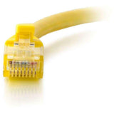C2G-100ft Cat6 Snagless Unshielded (UTP) Network Patch Cable - Yellow - Category 6 for Network Device - RJ-45 Male - RJ-45 Male - 100ft - Yellow - 27197