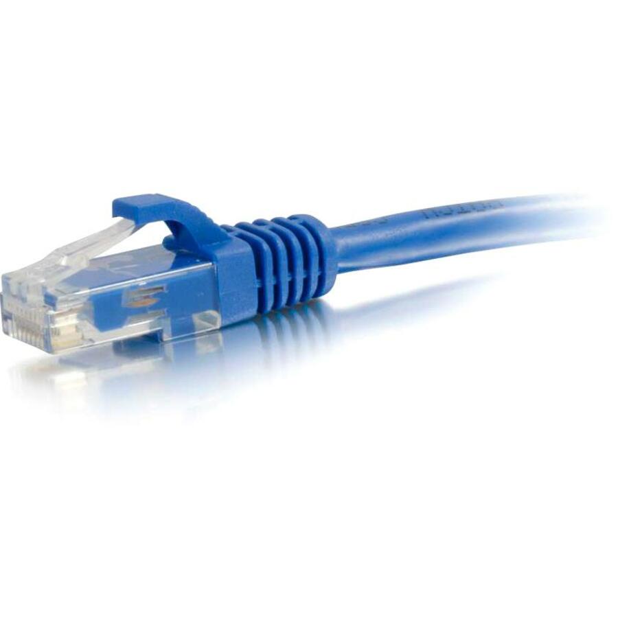C2G-150ft Cat6 Snagless Unshielded (UTP) Network Patch Cable - Blue - Category 6 for Network Device - RJ-45 Male - RJ-45 Male - 150ft - Blue - 27149