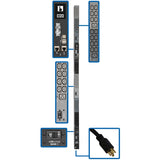 Tripp Lite 3-Phase PDU Monitored 10kW 200/208/240V 42 C13; 6 C19; L15-30P - Monitored - NEMA L15-30P - 6 x IEC 60320 C19, 42 x IEC 60320 C13 - 230 V AC - Network (RJ-45) - 0U - Vertical - MountRack-mo - PDU3EVN6L1530B