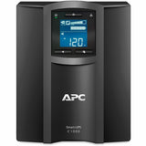 APC by Schneider Electric Smart-UPS C 1000VA LCD 120V with SmartConnect - Tower - 3 Hour Recharge - 9.20 Minute Stand-by - 120 V AC Input - 120 V AC Output - 8 x NEMA 5-15R - SMC1000C