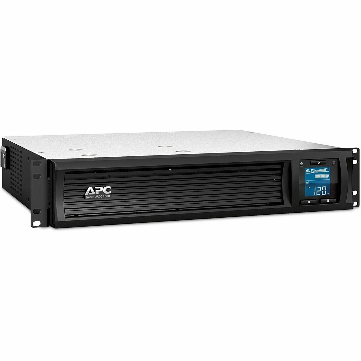 APC by Schneider Electric Smart-UPS C 1000VA LCD RM 2U 120V with SmartConnect - 2U Rack-mountable - 3 Hour Recharge - 9.20 Minute Stand-by - 120 V AC Input - 120 V AC Output - 6 x NEMA 5-15R - SMC1000-2UC