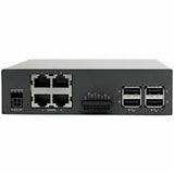 Tripp Lite 4-Port Console Server with Dual GB NIC, 4G, Flash and 4 USB Ports - Twisted Pair - 2 x Network (RJ-45) - 4 x USB - 4 x Serial Port - 1000Base-X - Gigabit Ethernet - Management Port - Rack-m - B093-004-2E4U