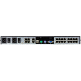 ATEN KN1116VA KVM Over IP Switch-TAA Compliant - 16 Computer(s) - 1 Local User(s) - 1 Remote User(s) - 1920 x 1200 - 22 x Network (RJ-45) - 2 x PS/2 Port - 6 x USB1 x VGA - Desktop, Rack-mountable - 1...  - KN1116VA