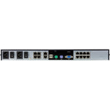 ATEN KN1108VA KVM Over IP Switch-TAA Compliant - 8 Computer(s) - 1 Local User(s) - 1 Remote User(s) - 1920 x 1200 - 14 x Network (RJ-45) - 2 x PS/2 Port - 6 x USB1 x VGA - Desktop, Rack-mountable - 1U - KN1108VA - eCommerce Business Prime