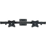 Tripp Lite Dual Display TV Monitor Mount Adapter Kit 13-27in Flat Screens - 27" Screen Support - 22 lb Load Capacity - Black - DMA1327SD