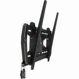 Tripp Lite Display TV Monitor Security Wall Mount Tilt Flat/Curved 37" - 80" Displays - 80" Screen Support - 88 lb Load Capacity - Black - DWTSC3780MUL
