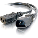 C2G 3ft Computer Power Extension Cable - 18 AWG - 250 Volt - 3ft - 03120