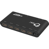 SIIG 1x4 HDMI 2.0 Splitter / Distribution Amplifier with Auto Video Scaling - 4K 60Hz HDR - Distributes HDMI video/audio signals from one HDMI source to four HDMI displays while maintaining signal qua...  - CE-H22Y11-S1