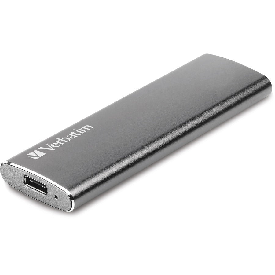 Verbatim 240GB Vx500 External SSD, USB 3.1 Gen 2 - Graphite - Notebook Device Supported - USB 3.1 Type C - 500 MB/s Maximum Read Transfer Rate - 2 Year Warranty - 47442