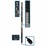 Tripp Lite PDU 3-Phase Switched 10kW 208/240V IEC 24 C13 6 C19 L21-30P TAA - Switched - NEMA L21-30P - 6 x IEC 60320 C19, 24 x IEC 60320 C13 - 230 V AC - 0U - Vertical - Rack Mount - Rack-mountable - ...  - PDU3EVS6L2130