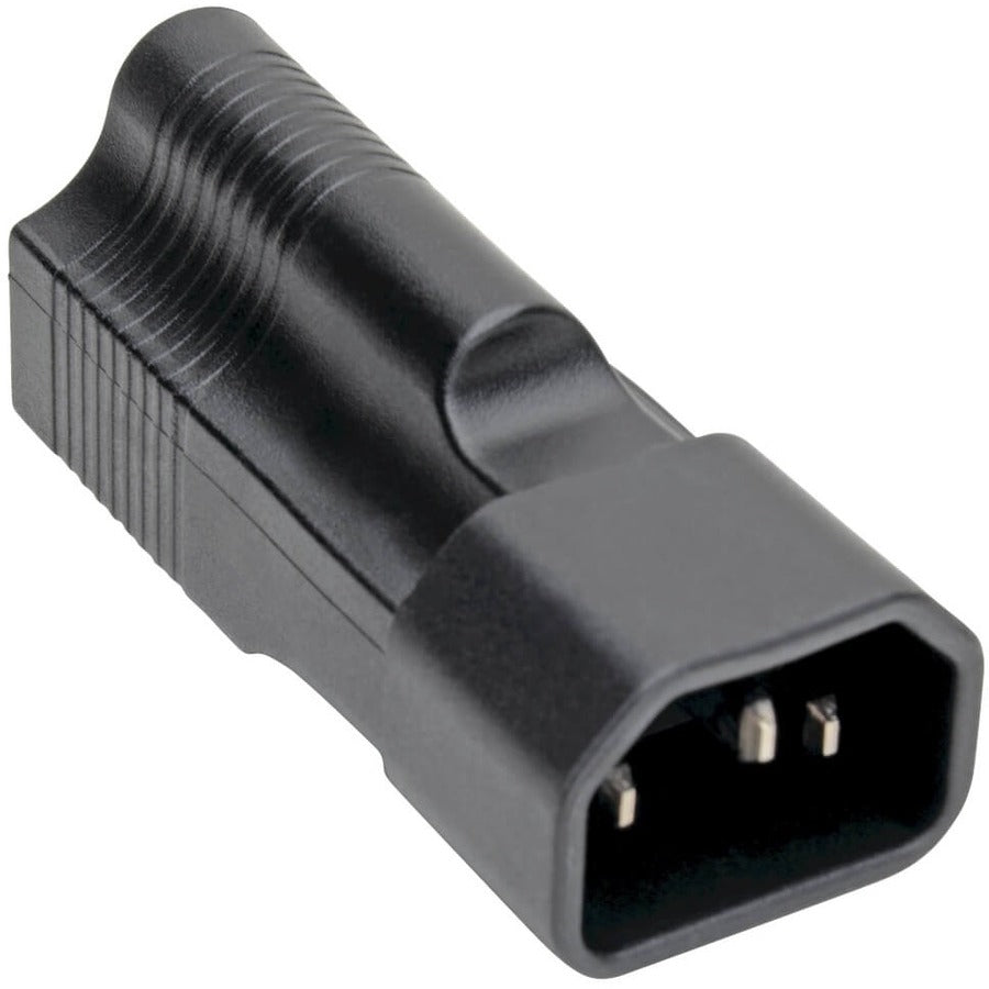 Tripp Lite Computer Power Cord Adapter 10A 125V NEMA 5-15R to C14 Black - 1 x IEC 60320 C14 Male, 1 x NEMA 5-15R Female - 125 V AC / 15 A - P002-000