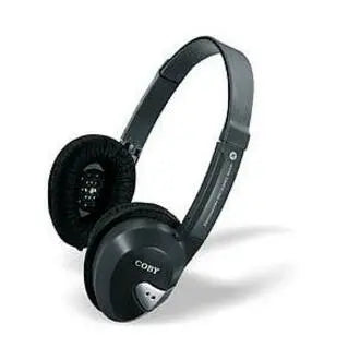 Coby CV-190 Noise Canceling Stereo Headphone - Black - CV190 - eCommerce Business Prime