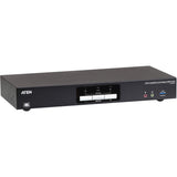 ATEN 2-Port USB 3.0 4K DisplayPort Dual Display KVMP Switch-TAA Compliant - 2 Computer(s) - 1 Local User(s) - 4096 x 2160 - 1 x Network (RJ-45) - 6 x USB - Rack-mountable - 6 x DisplayPort - CS1942DP