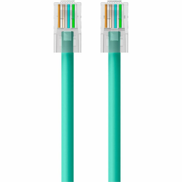 Belkin Cat6 UTP Patch Cable - RJ-45 Male - RJ-45 Male - 15ft - Green - A3L980-15-GRN - eCommerce Business Prime