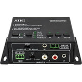 SIIG CE-AU0011-S1 Amplifier - 40 W RMS - 2 Channel - Black - CE-AU0011-S1