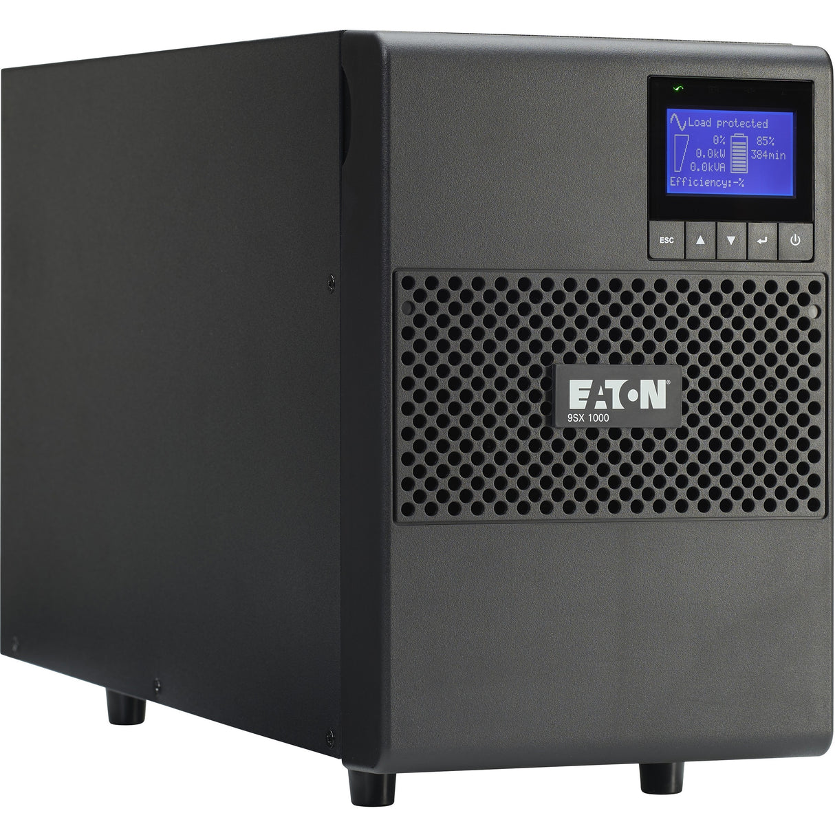 Eaton 9SX UPS Online 1000VA 900 Watt 120V Extended Runtime Tower UPS LCD USB - Tower - 6.70 Minute Stand-by - 120 V AC Input - 100 V AC, 110 V AC, 120 V AC, 125 V AC Output - 6 x NEMA 5-15R - 9SX1000