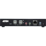 ATEN HDMI KVM over IP Console Station-TAA Compliant - 64 Computer(s) - 1 Remote User(s) - 1920 x 1200 Maximum Video Resolution - 2 x Network (RJ-45) - 4 x USB - 1 x HDMI - Rack-mountable, Desktop, Wal...  - KA8280