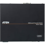 ATEN HDMI KVM over IP Console Station-TAA Compliant - 64 Computer(s) - 1 Remote User(s) - 1920 x 1200 Maximum Video Resolution - 2 x Network (RJ-45) - 4 x USB - 1 x HDMI - Rack-mountable, Desktop, Wal...  - KA8280