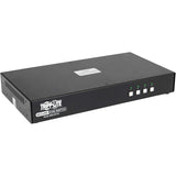 Tripp Lite Secure KVM Switch 4-Port DisplayPort +Audio NIAP PP3.0 Certified - 4 Computer(s) - 1 Local User(s) - 3840 x 2160 - 6 x USB - 2 - 5 x DisplayPort - TAA Compliant - B002-DP1A4