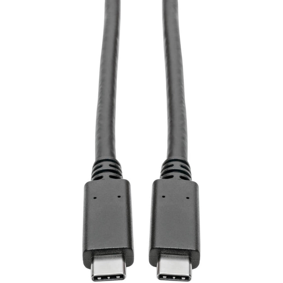 Tripp Lite USB C Cable 3.1 Gen 1 3A Rating USB-IF Cert USB Type C M/M 6ft - USB for Smartphone, Hard Drive, Docking Station, Flash Drive, Tablet, MacBook, Wall Charger, Ultrabook, Chromebook - 640 MB/...  - U420-C06