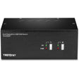 TRENDnet 2-Port Dual Monitor DisplayPort KVM Switch With Audio, 2-Port USB 2.0 Hub, 4K UHD Resolutions Up To 3840 x 2160, Connect Two DisplayPort Monitors, Dual Monitor KVM Switch, Black, TK-240DP - 2...  - TK-240DP - eCommerce Business Prime